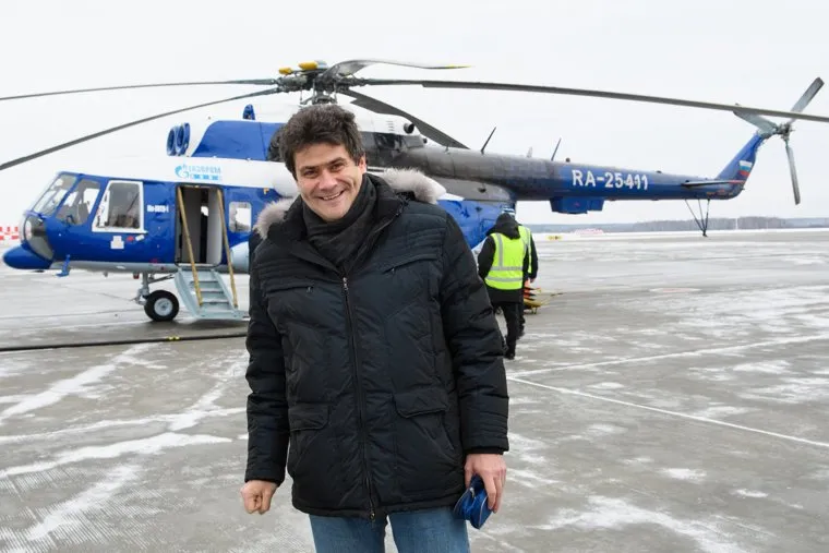 Полет мальчика Артема на вертолете. Екатеринбург