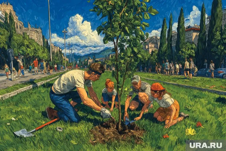 Скор специалисты начнут рыхление приствольных кругов