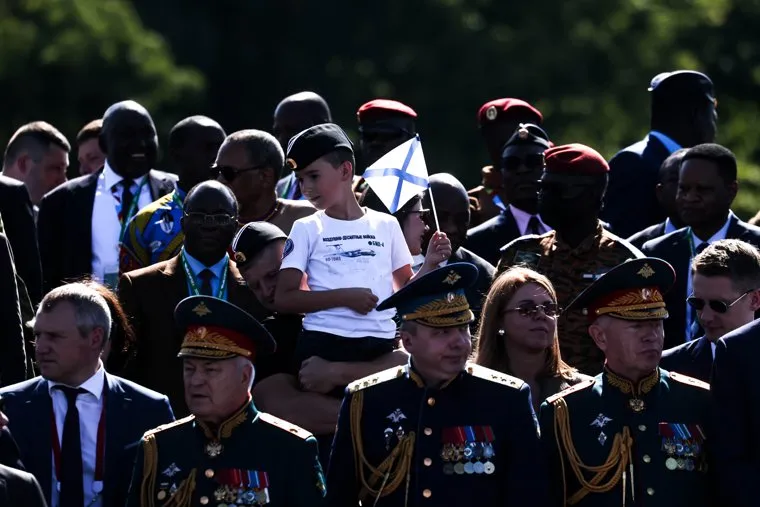 Военно-морской парад. Санкт-Петербург