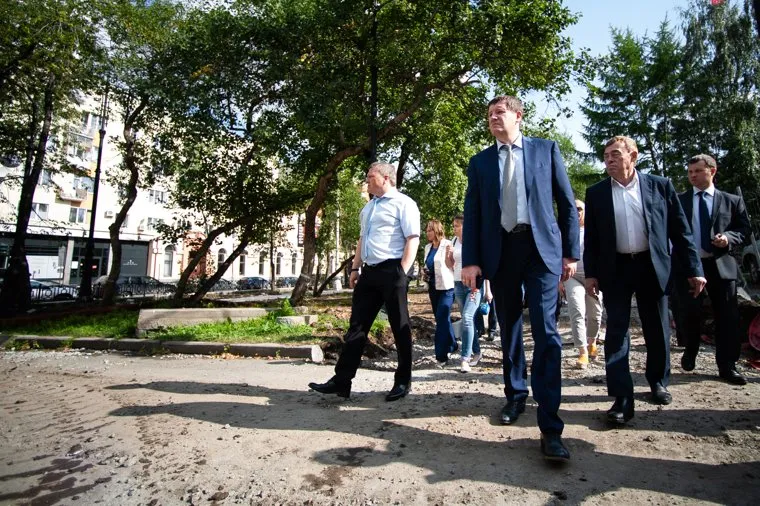 Объезд парковых зон Екатеринбурга в рамках рабочей группы по благоустройству