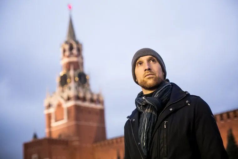 Американский политолог Майкл Васюра. Москва