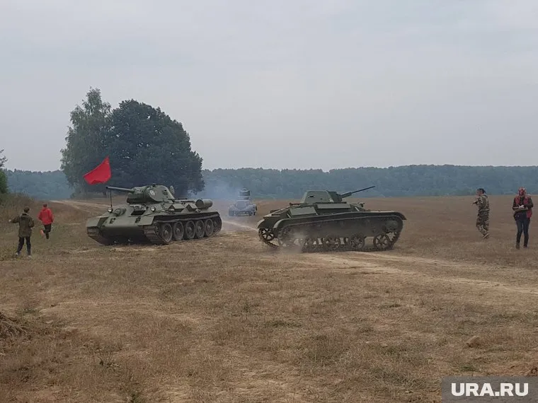 Музей УГМК предоставил для съемок 10 единиц подлинной военной техники