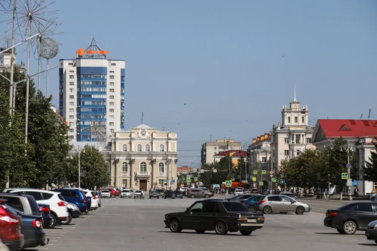 Виды города. Курган