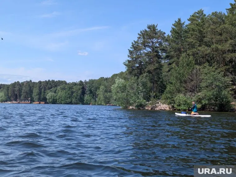 Поездка по озеру Еловое 