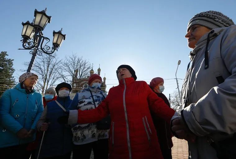 Ставропольский край, колхоз "Россия". Ставрополь