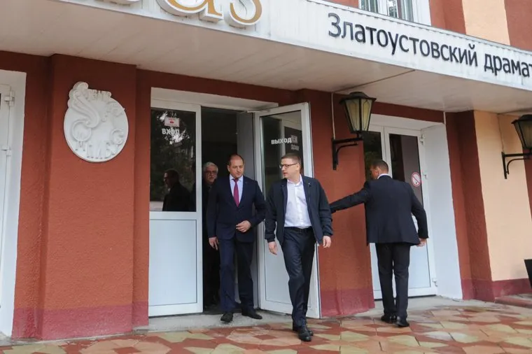 Поездка Алексея Текслера в Златоуст. Челябинская область