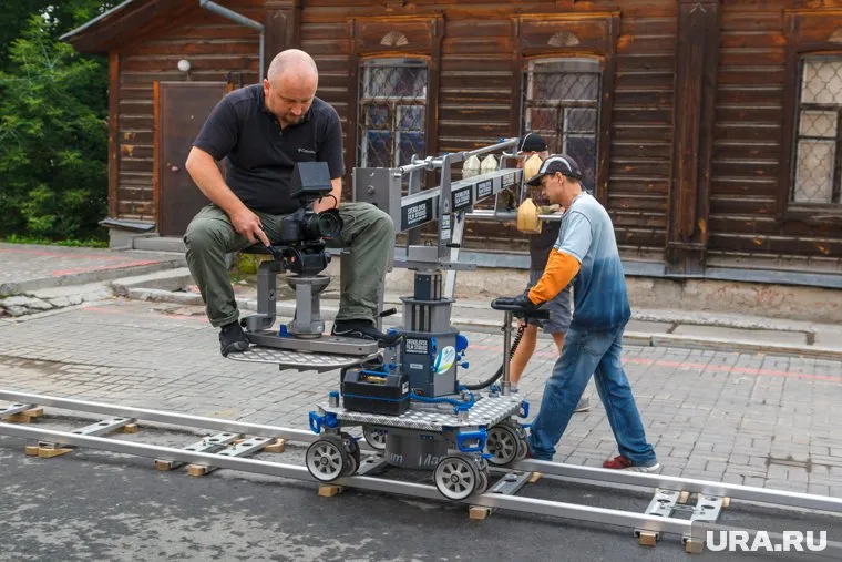 В центре Перми снимают большое кино (архивное фото)