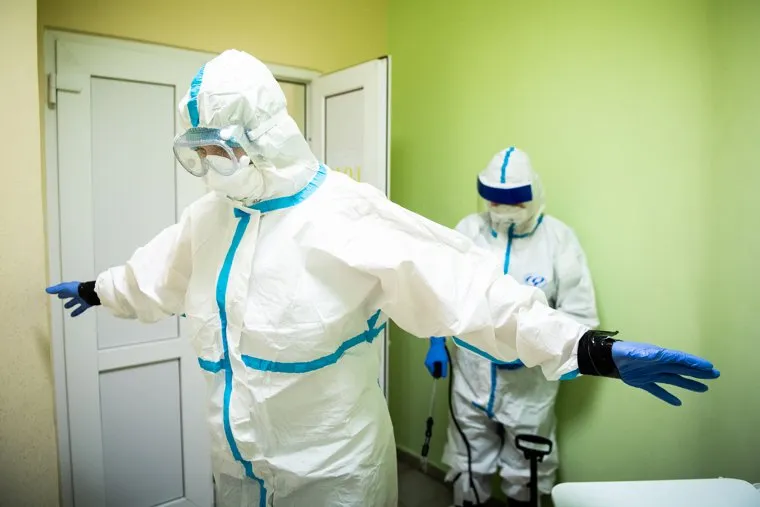 Свердловский областной клинический психоневрологический госпиталь для ветеранов войн, где оказывают помощь пациентам с коронавирусной инфекцией COVID-19. Екатеринбург