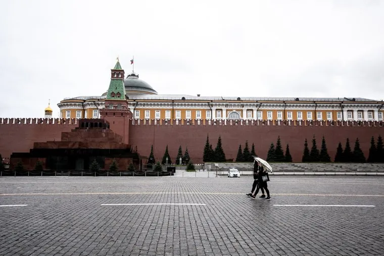 Москва во время объявленного режима самоизоляции. Москва