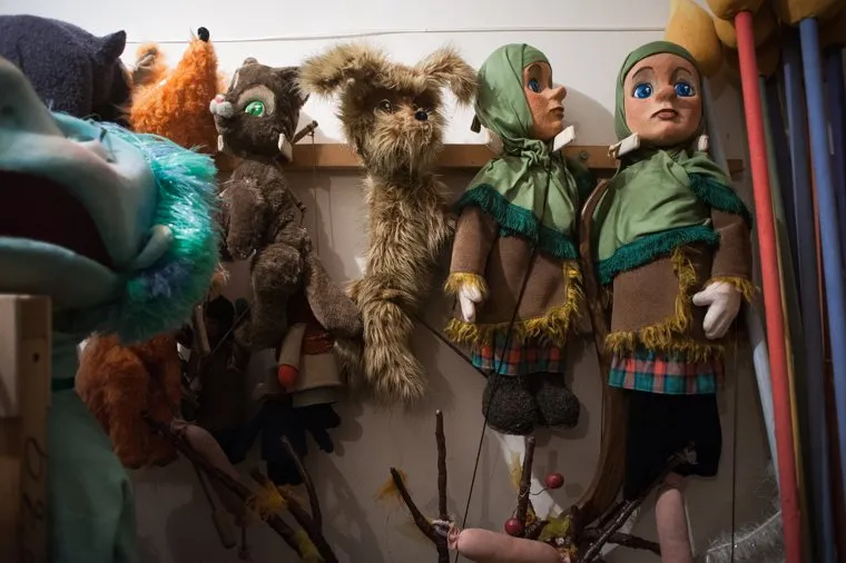 За кулисами Екатеринбургского театра кукол