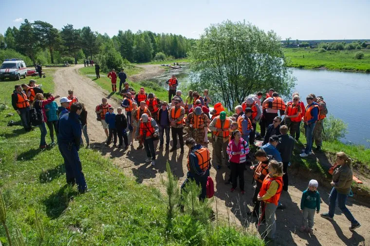 Сплав Игоря Холманских по Чусовой. Слобода