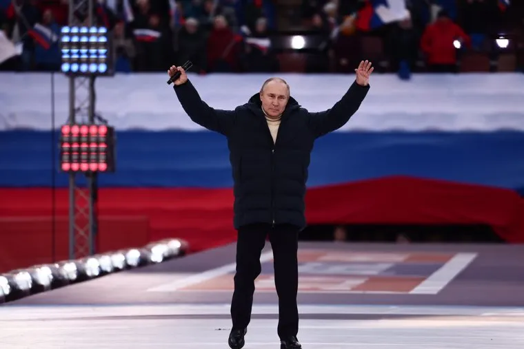 Лужники, Путин. Москва