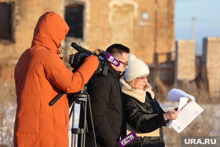 К погорельцам из Смолино приехал федеральный канал