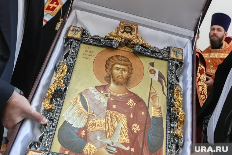 Образ святого Александра Невского в Златоусте отлили в бронзе