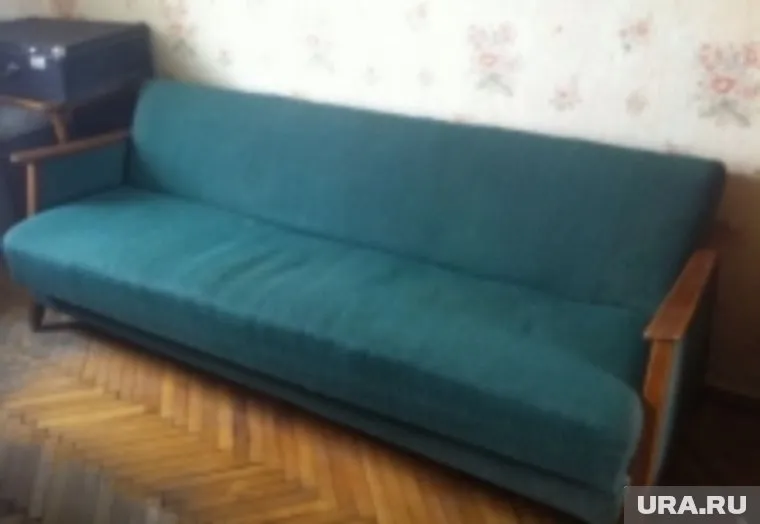 От приставов молодой человек прятался в складной части дивана