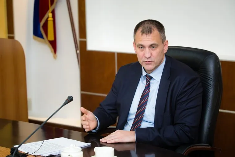 Пресс-чай у главы Сургутского района Андрея Трубецкого. Сургут