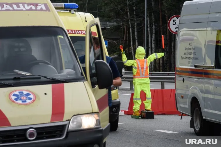 На месте аварии работали все оперативные службы (архивное фото)