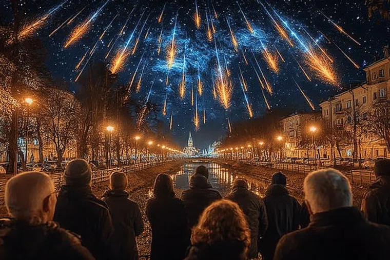 Новолуние не будет мешать наблюдению за метеоритным дождем, указано в сообщении