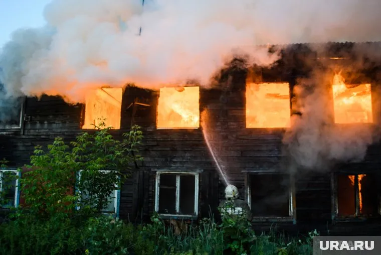 Пожар в доме случился 6 ноября