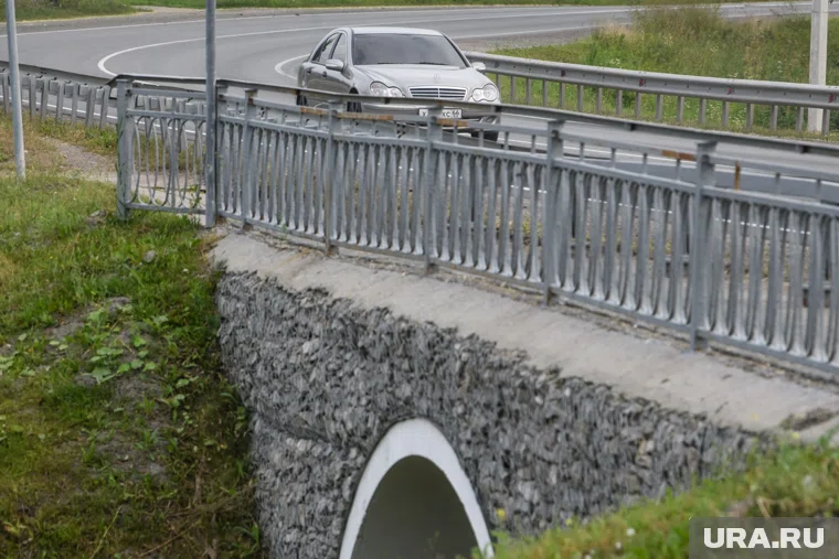 В Варгашинском округе Курганской области завершен капитальный ремонт моста через реку Крутишка (архивное фото)