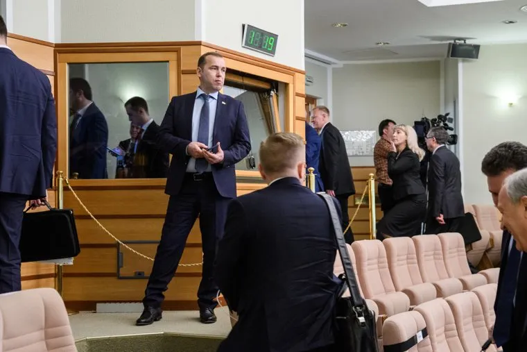 Совещание с Юрием Чайкой в резиденции губернатора. Екатеринбург