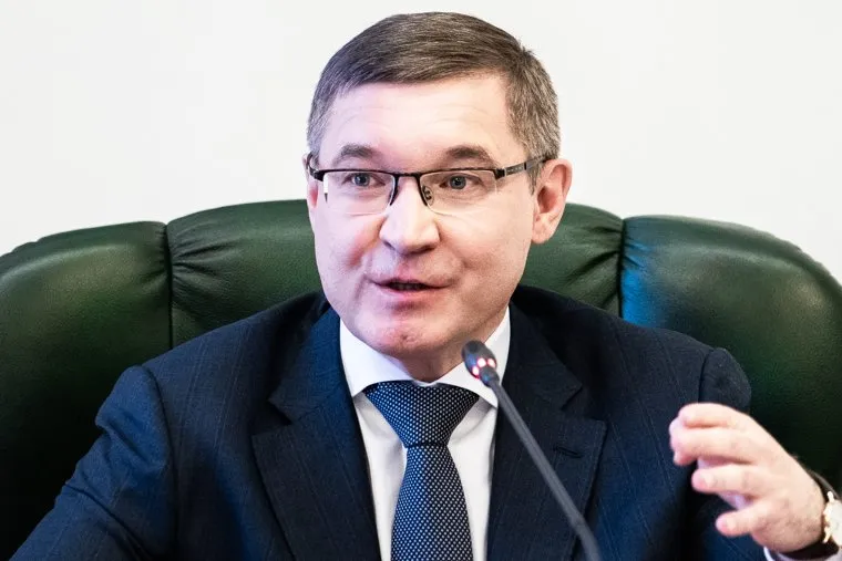 Пресс-конференция полномочного представителя президента РФ в УрФО Владимира Якушева. Екатеринбург