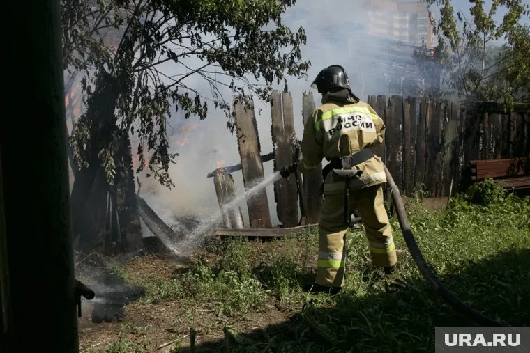 Пожар произошел в СНТ «Ручеек»