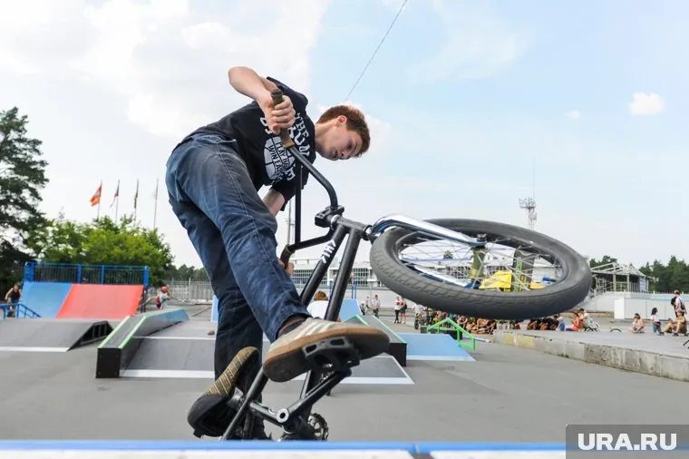 Пострадавший тренировался на велосипеде (архивное фото)
