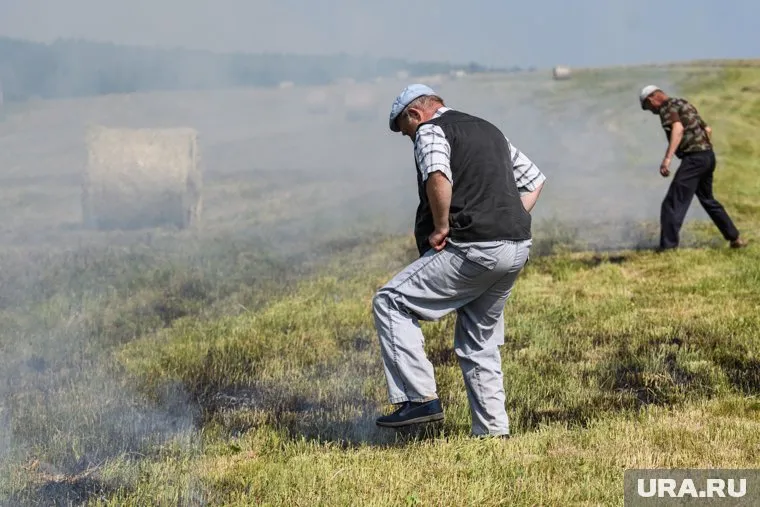 Чтобы не подпустить огонь к дачам, их собственникам придется потратиться на мотопомпы (архивное фото)