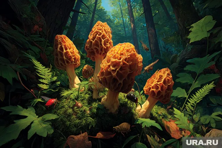 Урожайными на сморчки становятся годы, когда зимой не было сильных морозов, а весна ровная и теплая