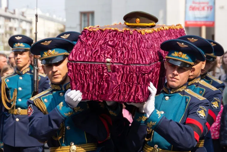 Прощание с Ефановым. Екатеринбург