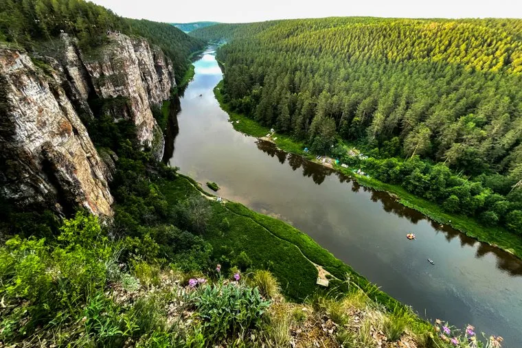Сплав по реке Ай "Айские притесы"". Челябинская область