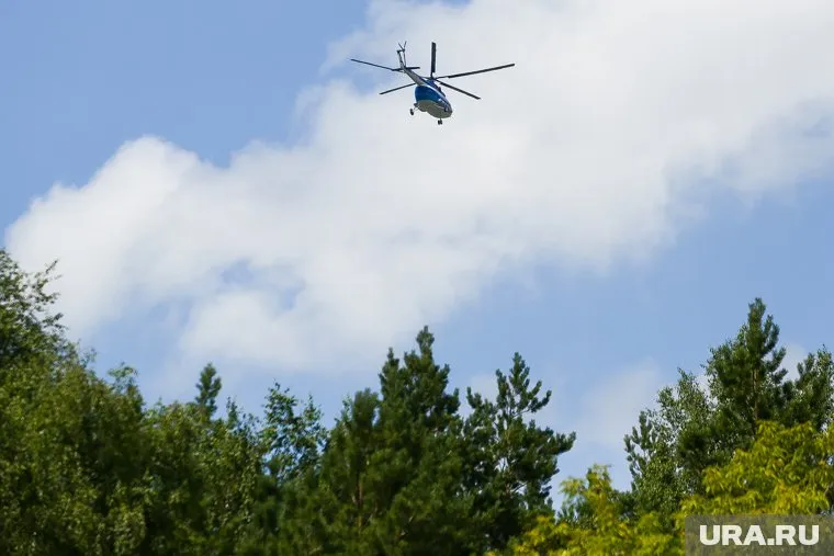 Силовики устанавливают собственника вертолета