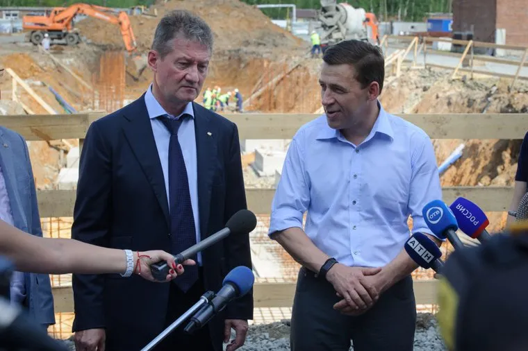 Рабочая поездка врио губернатора Свердловской области Евгения Куйвашева в Красноуральск