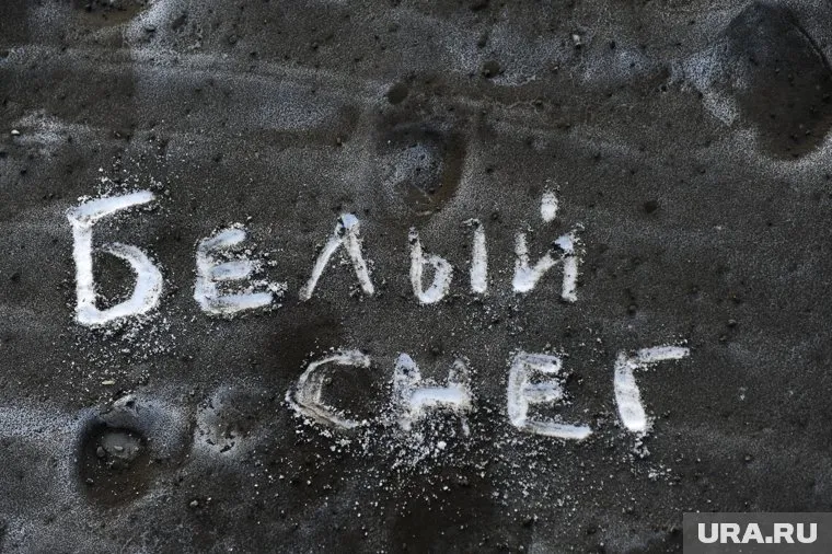 Пермяки удивлены тому, что в крае выпал не белый снег