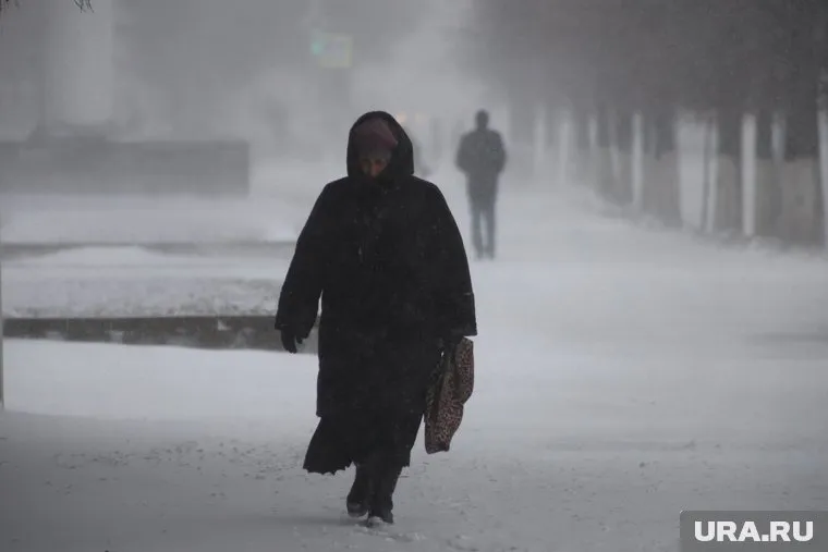 Курганцев предупредили о морощной погоде, которая продержится до 17 декабря