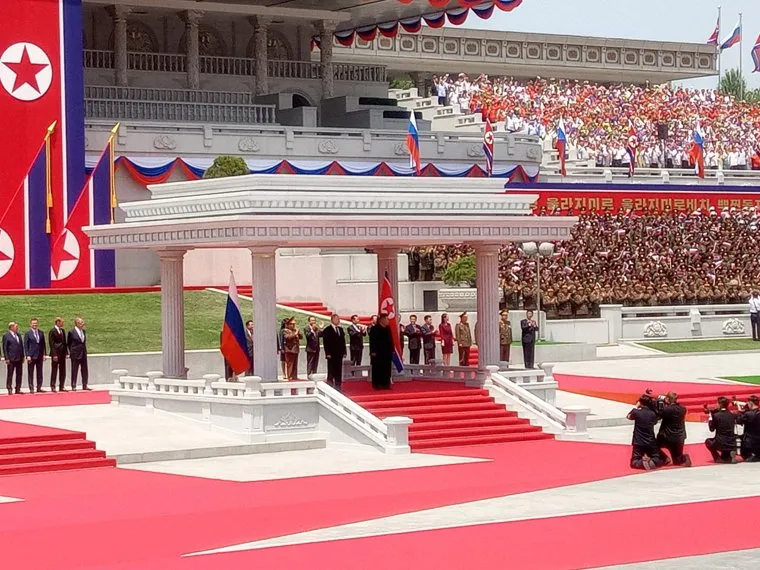 Визит Путина в Пхеньян