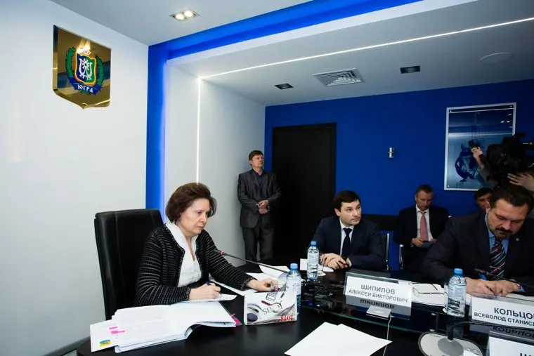 Рабочее совещание с главами муниципалитетов.Сургут, комарова наталья