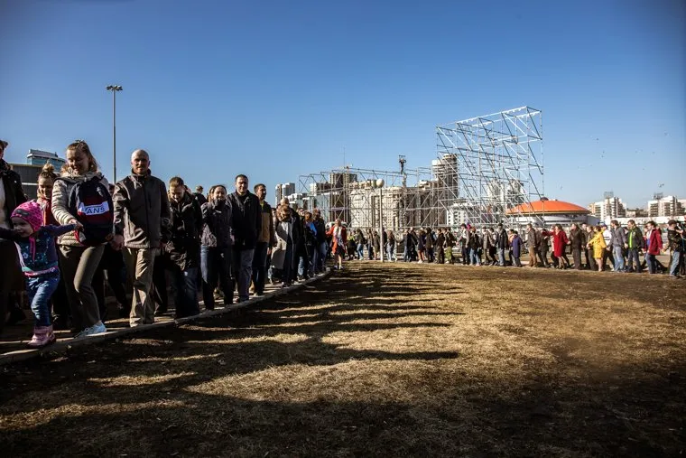 Перекличка противников храма Святой Екатерины. Екатеринбург