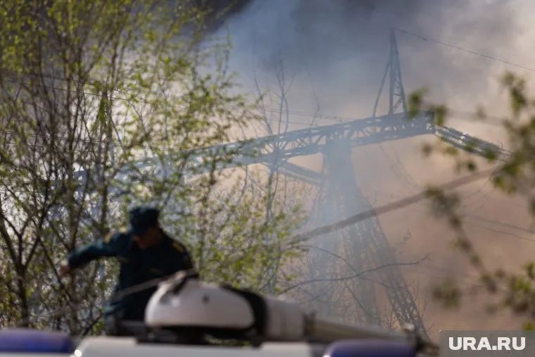 В Свердловской области из-за сухой погоды сложилась сложная ситуация с пожарами