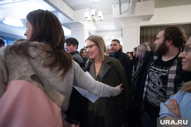 Собчак встретилась со сторонниками в Екатеринбурге