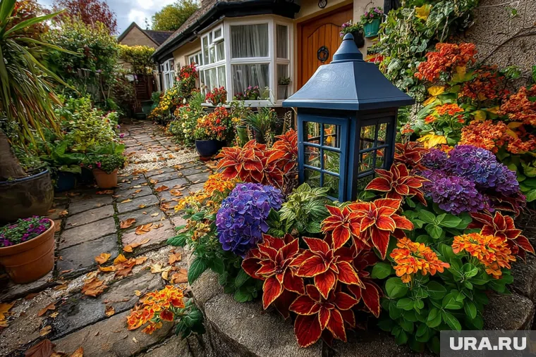 В октябре нужно навести порядок на территории сада