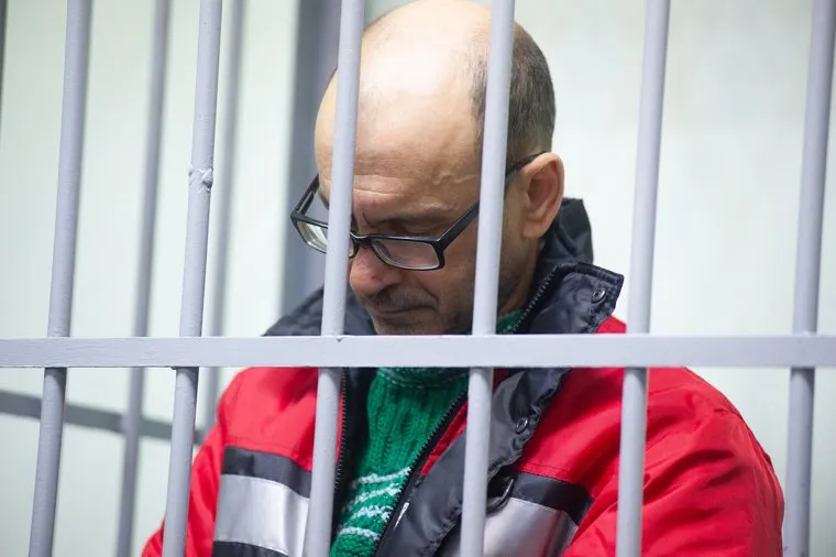 Избрание меры пресечения Владимиру Пузыреву, сбившего трех человек на тротуаре (НЕОБРАБОТАННЫЕ). Екатеринбург