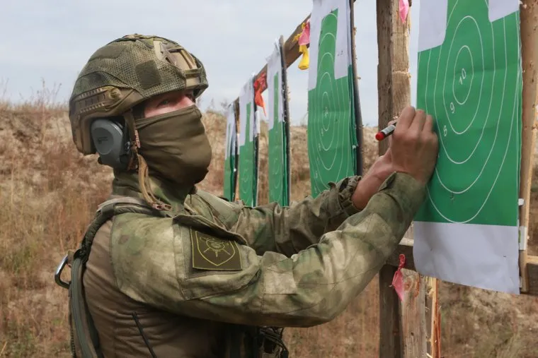 Учения резервистов. Тюмень