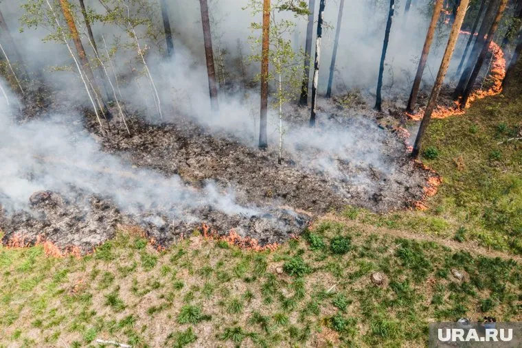 Огонь охватывает огромные площади по всей стране