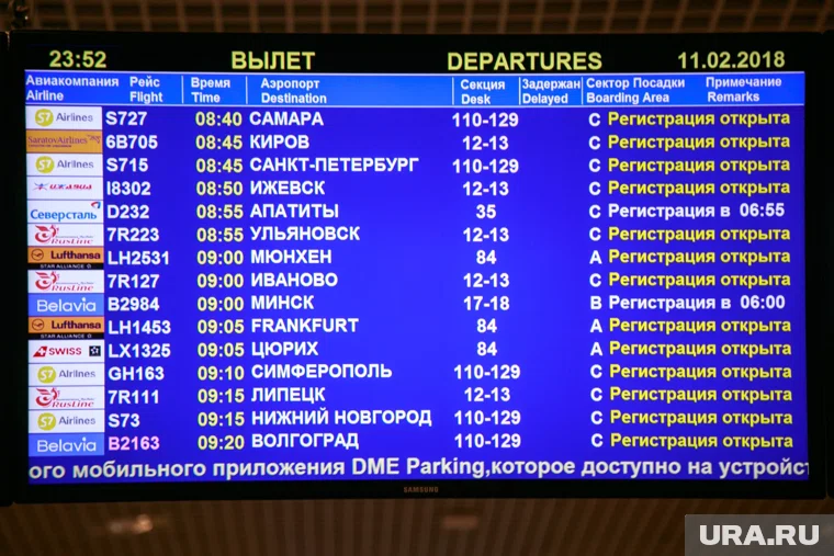 В «Домодедово» сообщили, что аэропорт работает в обычном режиме (архивное фото)