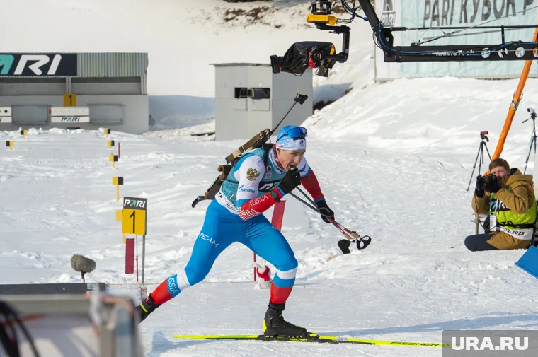 PARI Финал Кубка России по биатлону. Мужская гонка преследования. Чайковский 