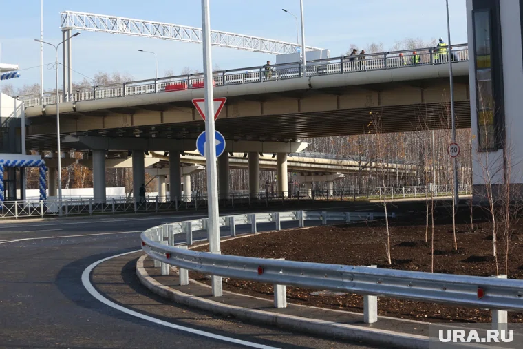 В рамках работ строится восемь съездов
