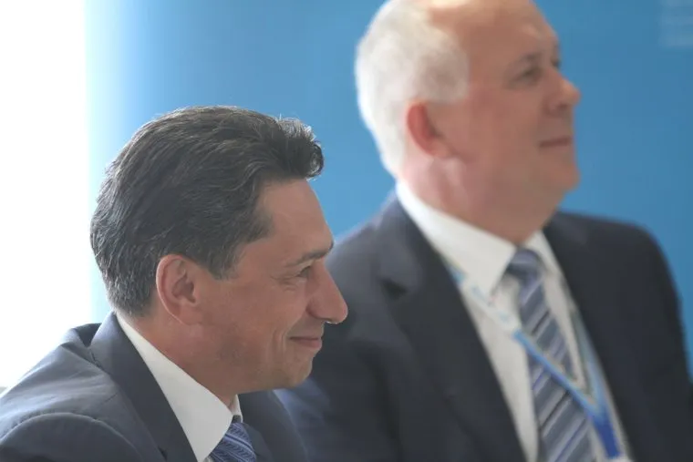 ПМЭФ-2014. Лица. Санкт-Петербург, сиенко олег, чемезов сергей