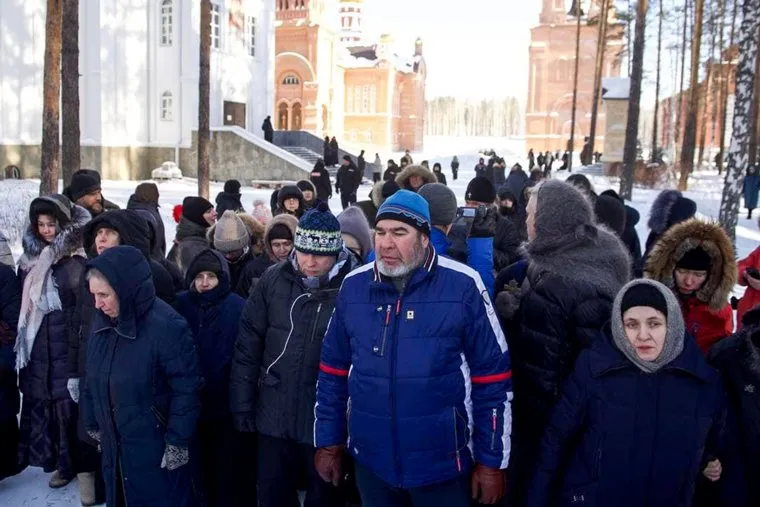 Обстановка в Среднеуральском женском монастыре. Екатеринбург